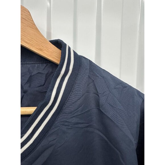 Vintage Toronto Maple Leafs Embroidered Pullover Windbreaker Size XL - Picture 6 of 6